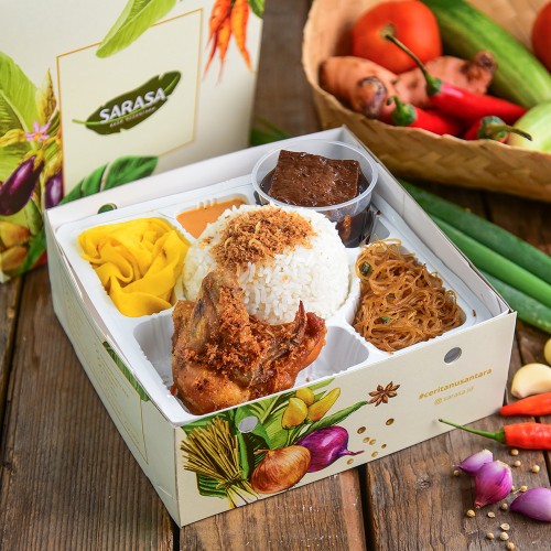 Nasi Kotak 7 Pilihan Menu Nusantara Sarasa Id